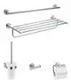 Hansgrohe-HG-Bad-Accessoire-5-teiliges-Set-Logis-Universal-chrom-41728000 gallery number 1